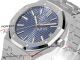 swiss replica Audemars Piguet Royal Oak 15510 deep blue face 4302 movement watch (12)_th.jpg